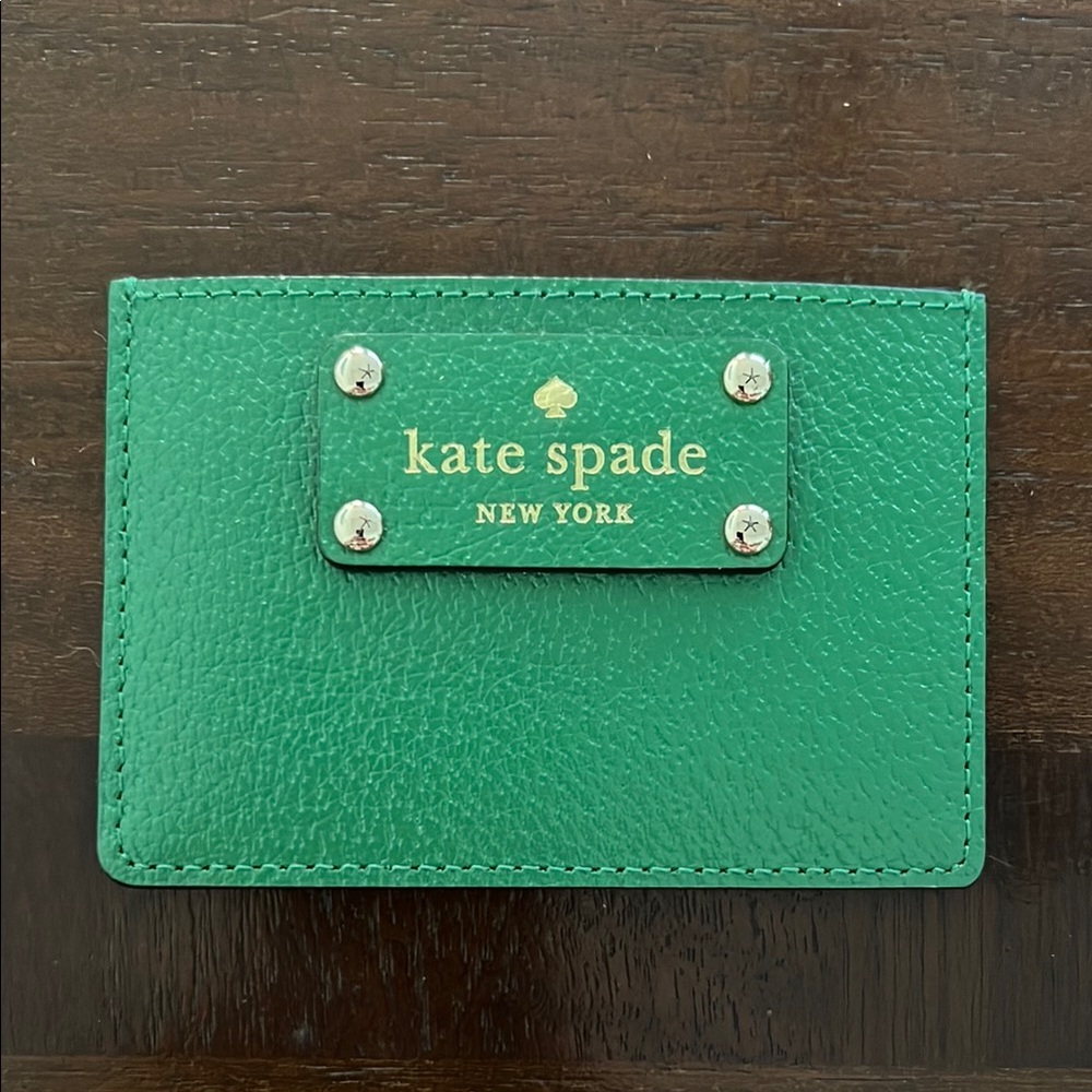 Kate Spade Green Card Holder